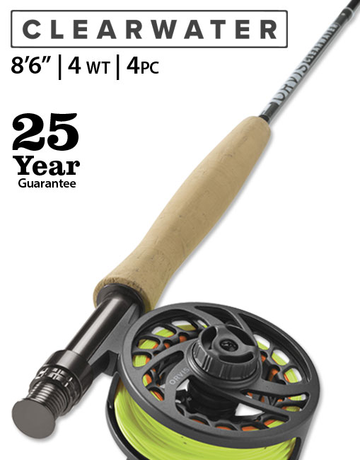 CLEARWATER 4-WEIGHT 8'6" FLY ROD