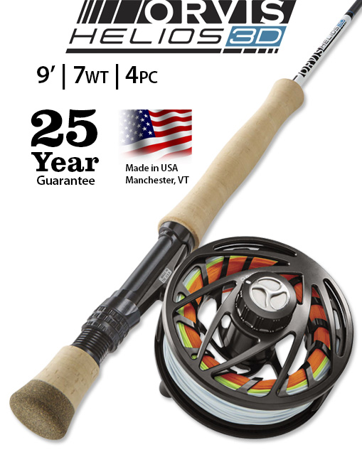 Helios 3D 7-Weight, 9' Fly Rod