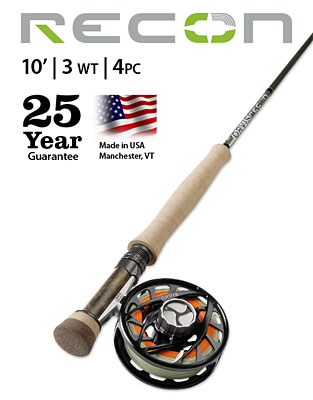 Recon 3-weight 10' Fly Rod (image for) Recon 3-weight 10' Fly Rod