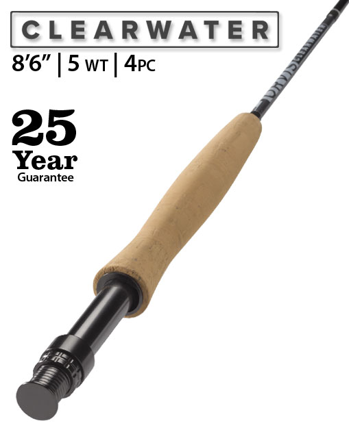 Clearwater® 5 Weight 8'6" Fly Rod (image for) Clearwater® 5 Weight 8'6" Fly Rod